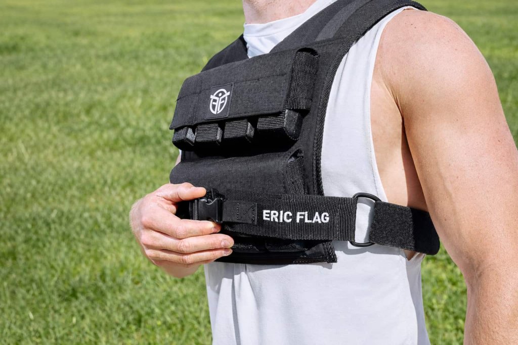 ERIC FLAG 40 lb Adjustable Weighted Vest — Best for Progressive Outdoor Calisthenics