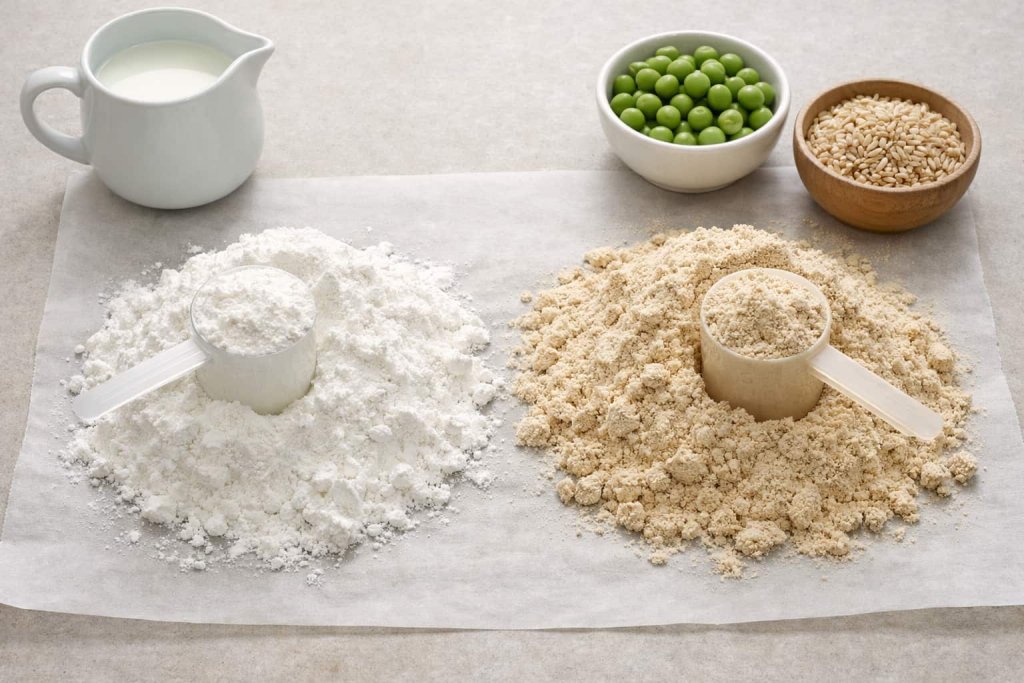 Quick Answer: Whey vs Plant Protein at a Glance