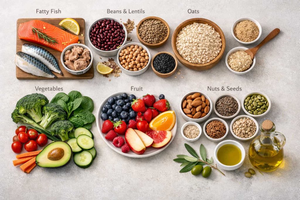 Best foods to lower triglycerides by category