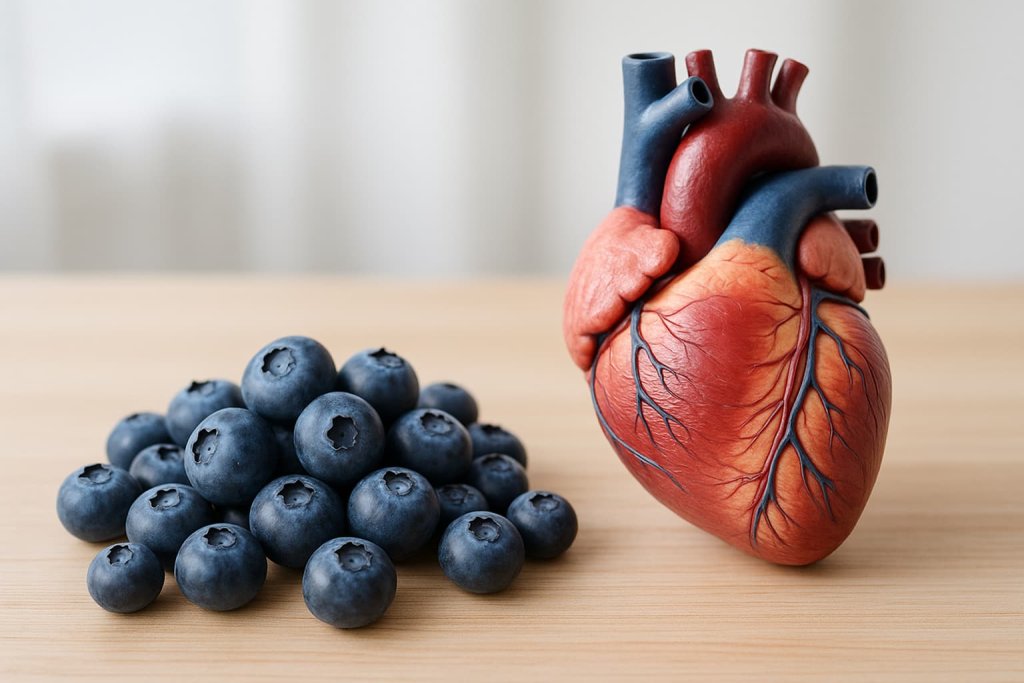 1. Blueberries May Support Heart Health