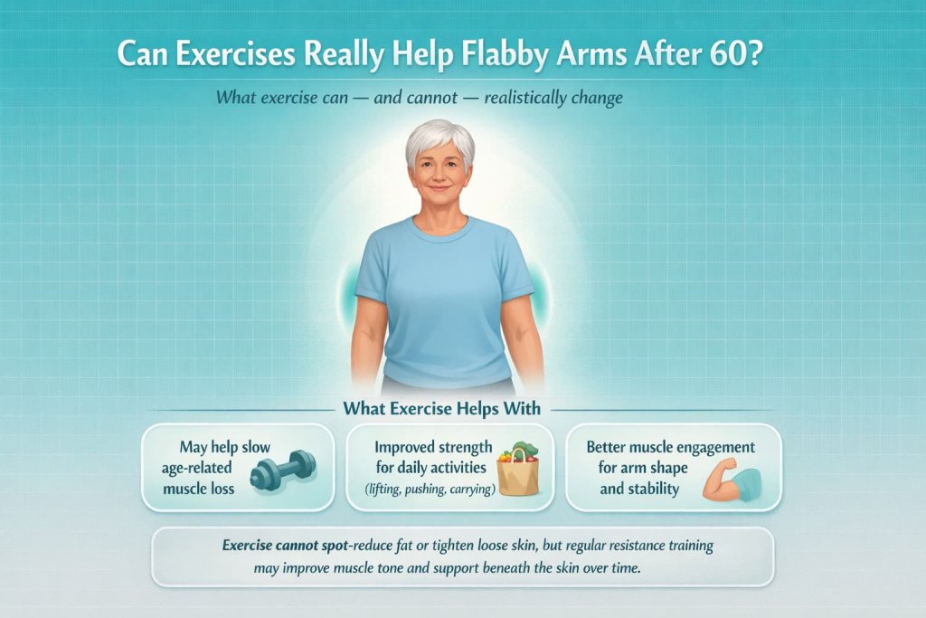 Can Exercises Really Help Flabby Arms After 60?