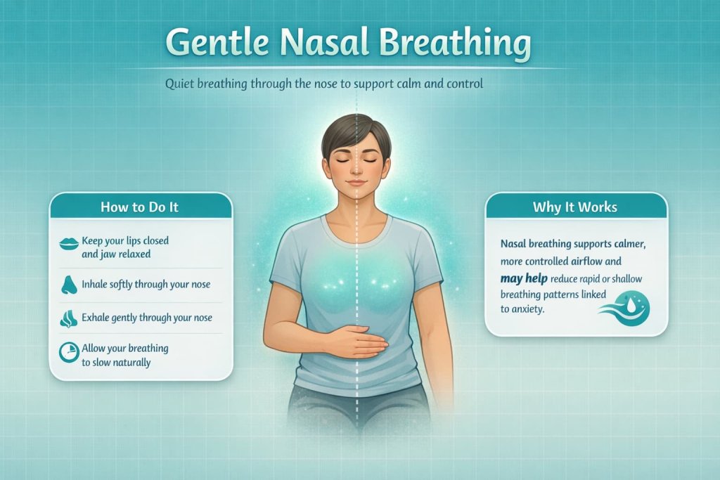 Gentle Nasal Breathing