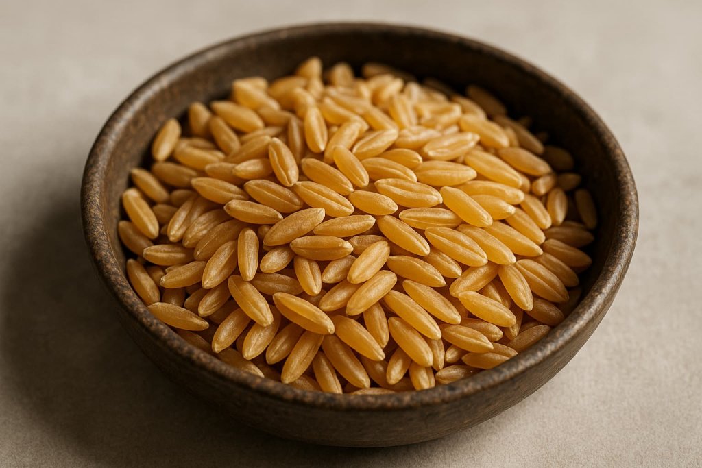 5. Kamut (Khorasan wheat) (~9.8–11 g protein per cooked cup)