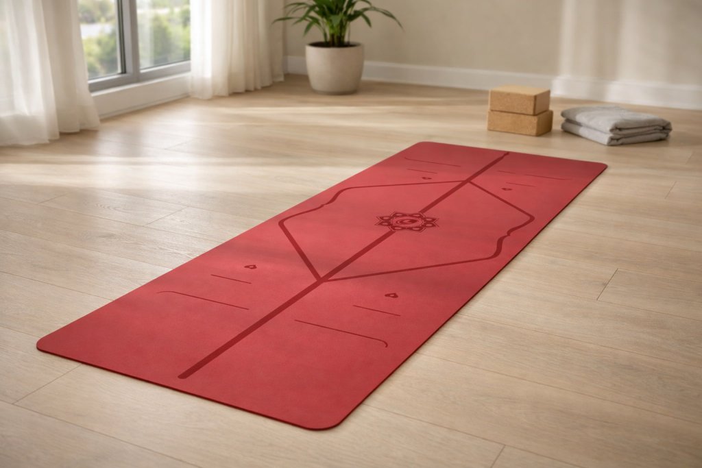 1. Liforme Special Yoga Mat — Best for alignment-focused, sweat-heavy practice