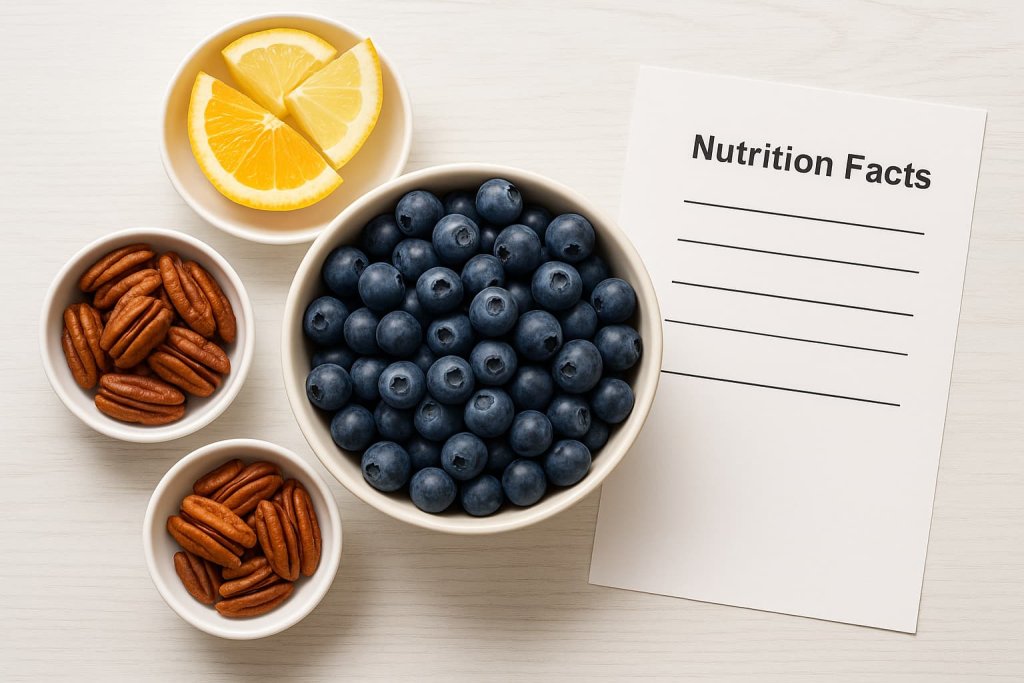Nutrition Profile of Blueberries (Raw)