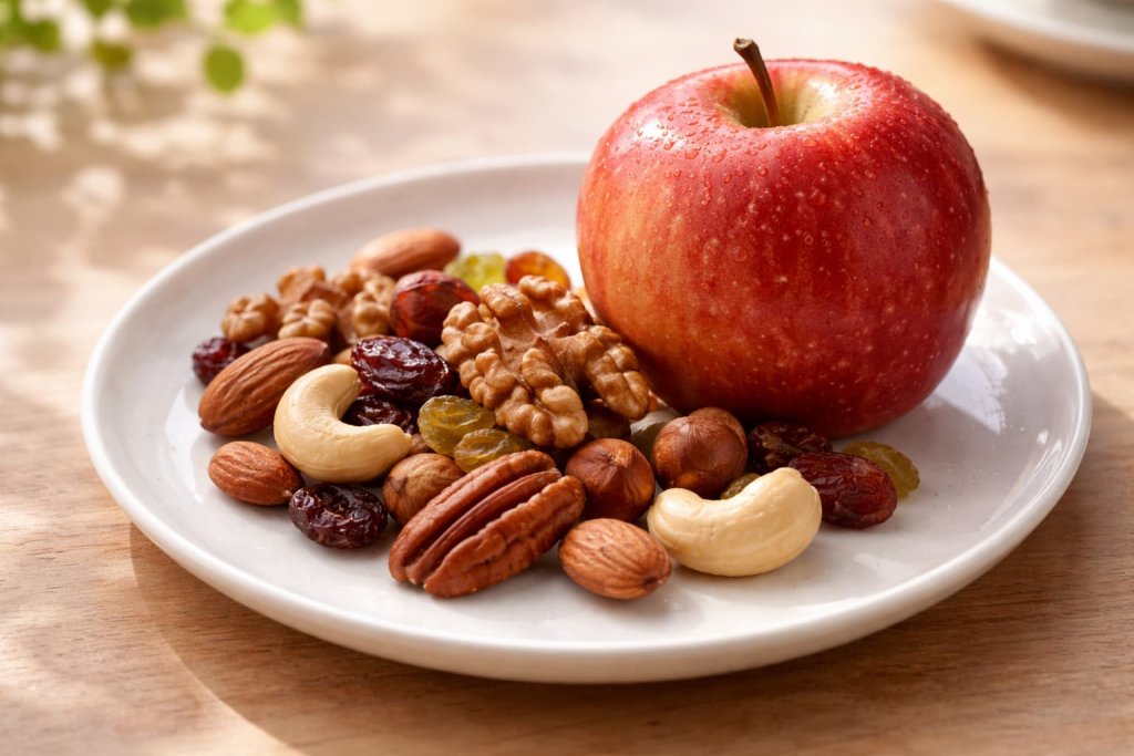 Nuts Paired With Fruit