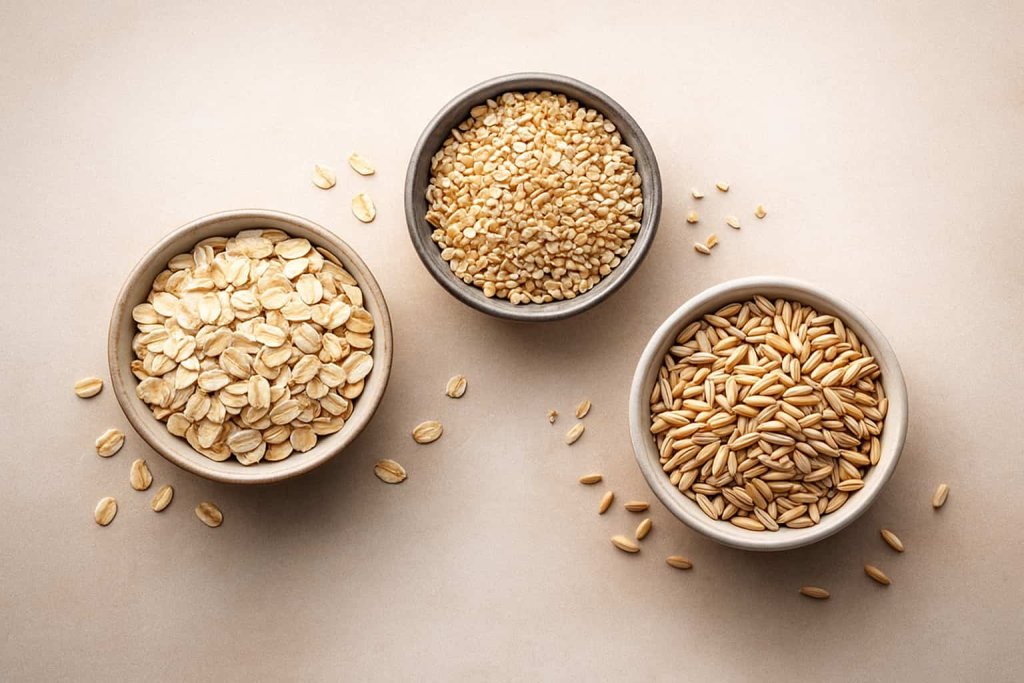 9. Oats (~6–11 g protein per cooked cup)