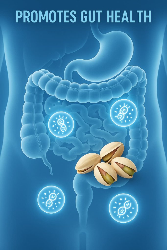 Pistachios Promotes Gut Health