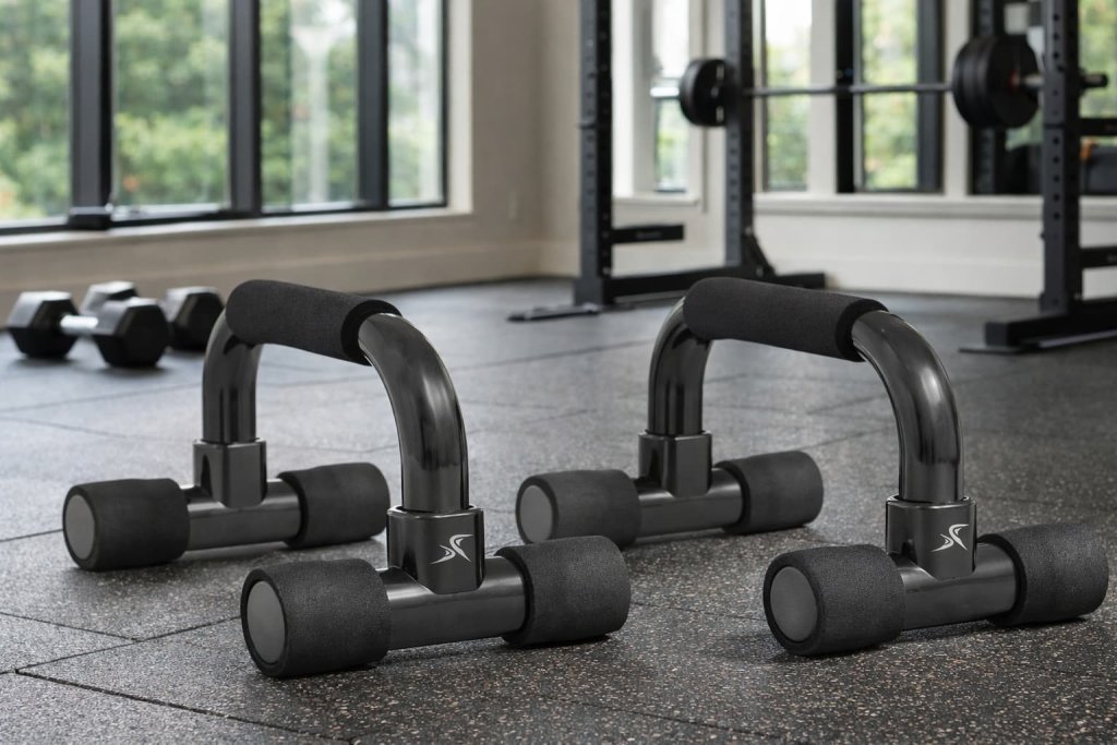 4. ProsourceFit Push-Up Bars — Best for Lightweight, Portable Home Workouts