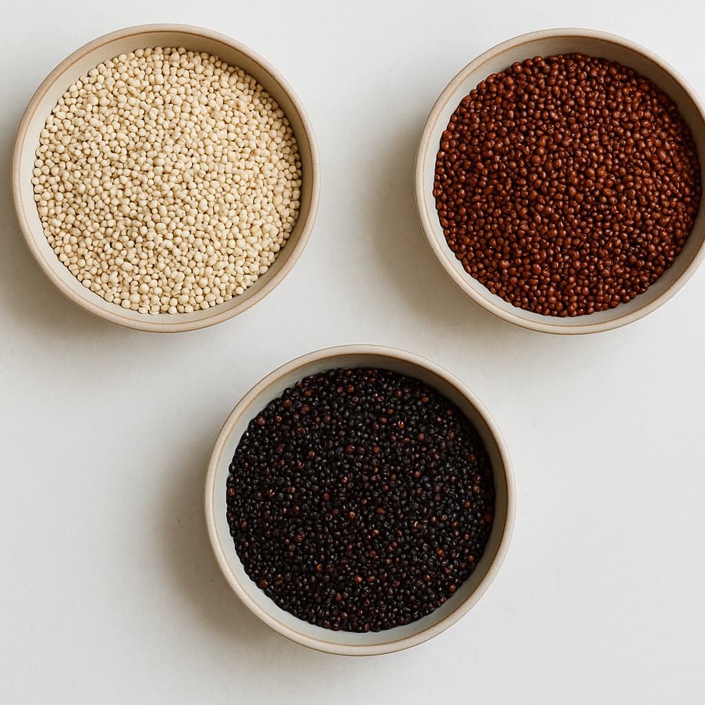 7. Quinoa (~8 g protein per cooked cup)