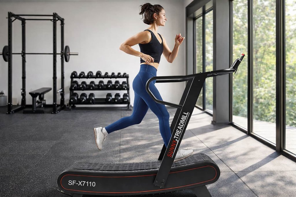 Sunny Health & Fitness SF-X7110 — Best Non-Electric Treadmill for Adjustable Resistance