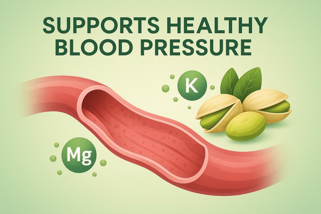 Pistachios Supports Healthy Blood Pressure