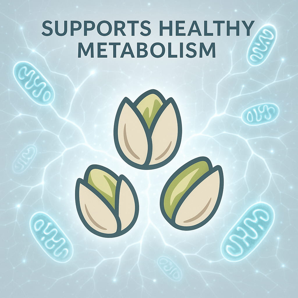 Pistachios Supports Healthy Metabolism