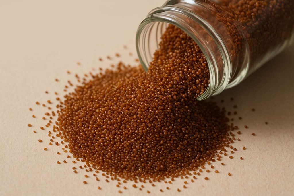 3. Teff (~10 g protein per cooked cup)
