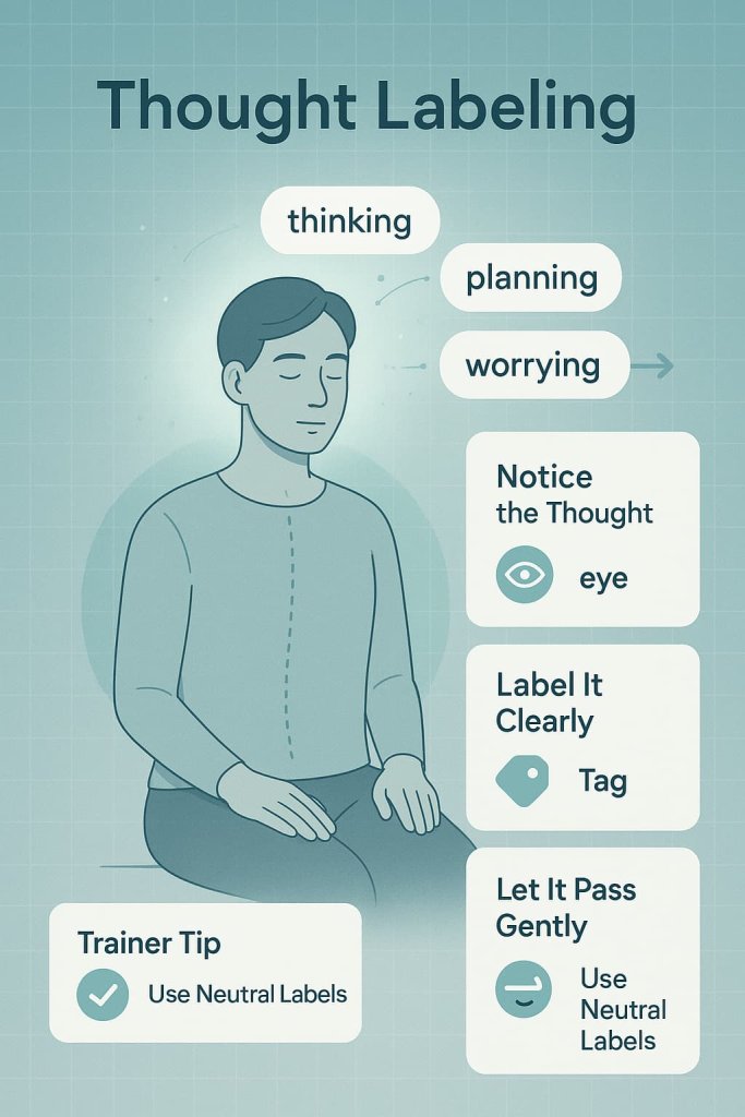 Mindful Thought Labeling