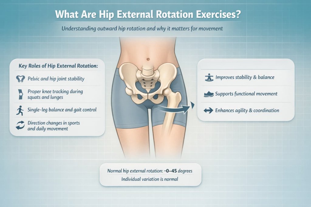 What Are Hip External Rotation Exercises?