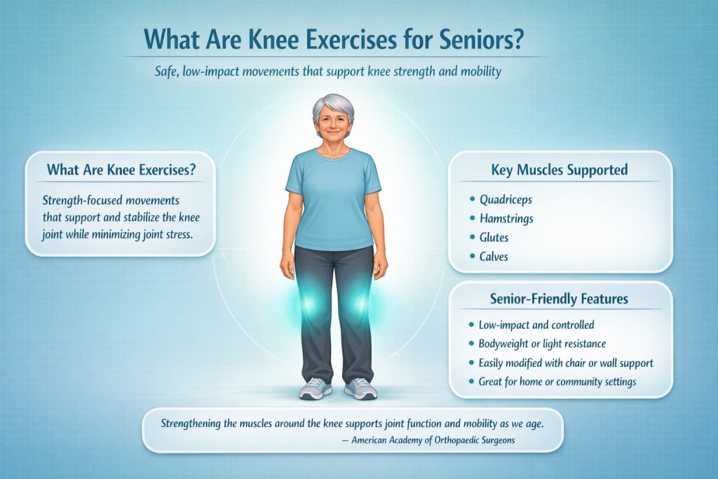 What Are Knee Exercises for Seniors?