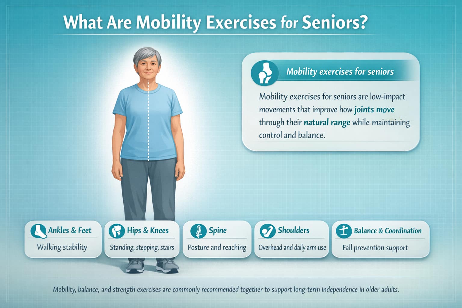12 Best Mobility Exercises for Seniors to Stay Independent