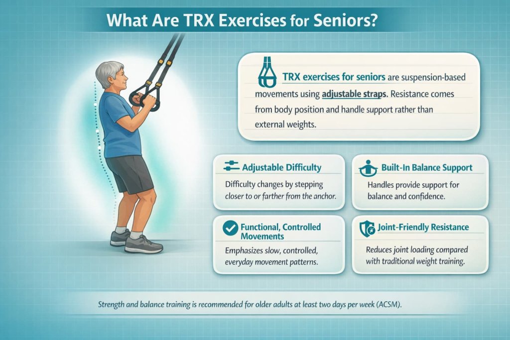 What Are TRX Exercises for Seniors?