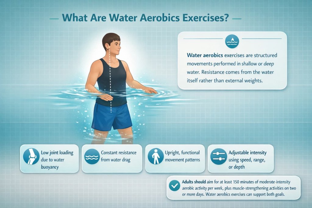 What Are Water Aerobics Exercises?