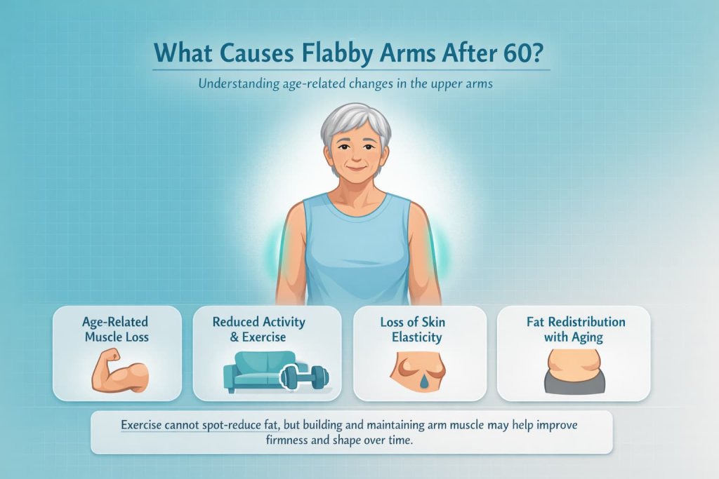 What Causes Flabby Arms After 60?