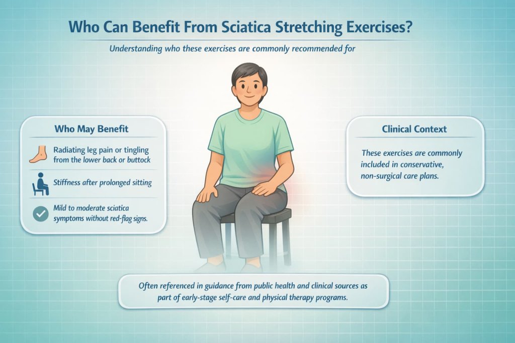Who Can Benefit From Sciatica Stretching Exercises?