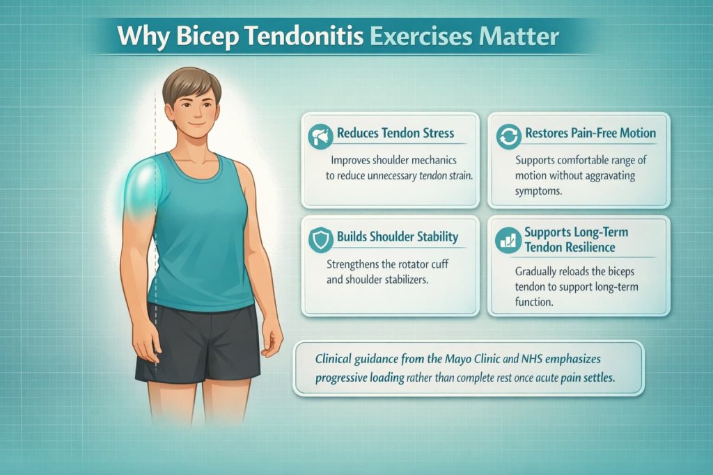 10 Best Bicep Tendonitis Exercises To Reduce Pain