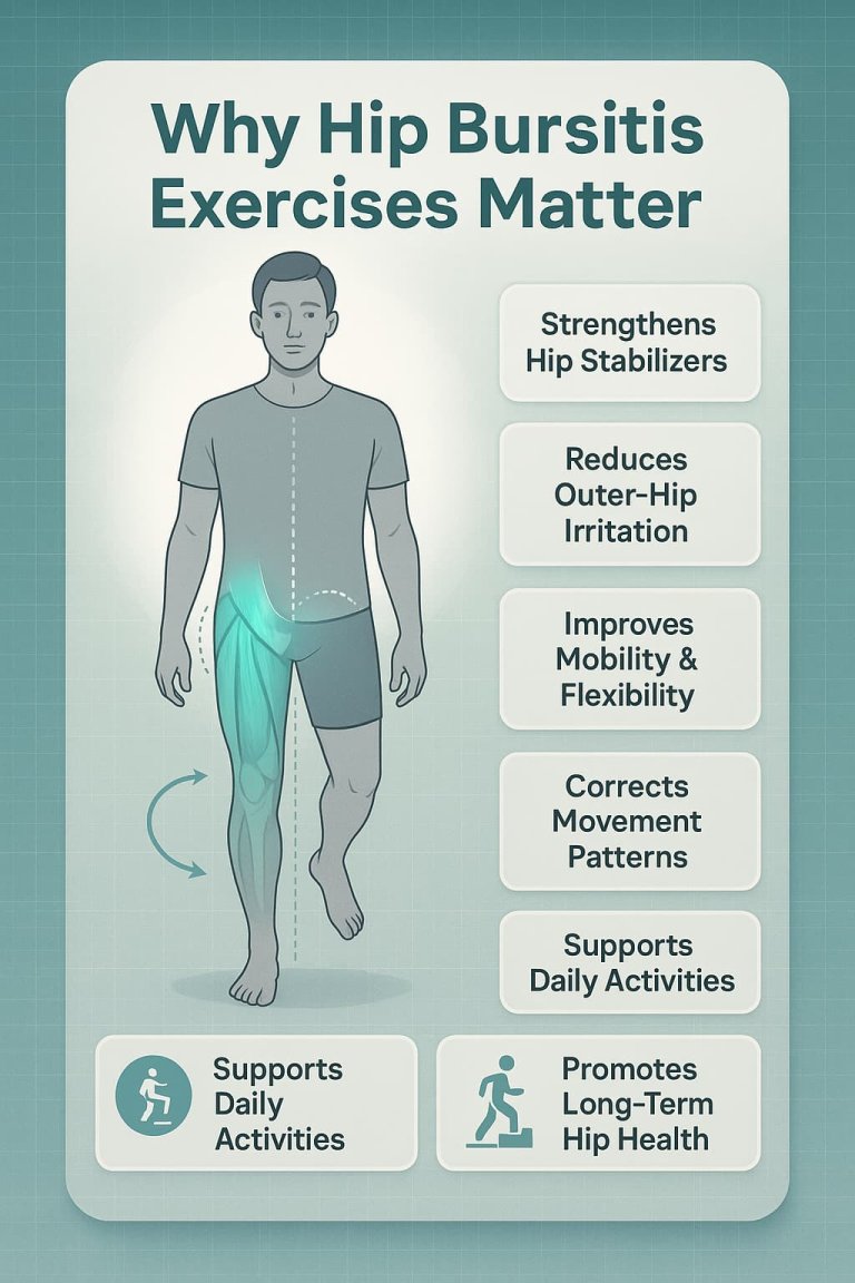 12 Best Hip Bursitis Exercises To Reduce Pain Fast