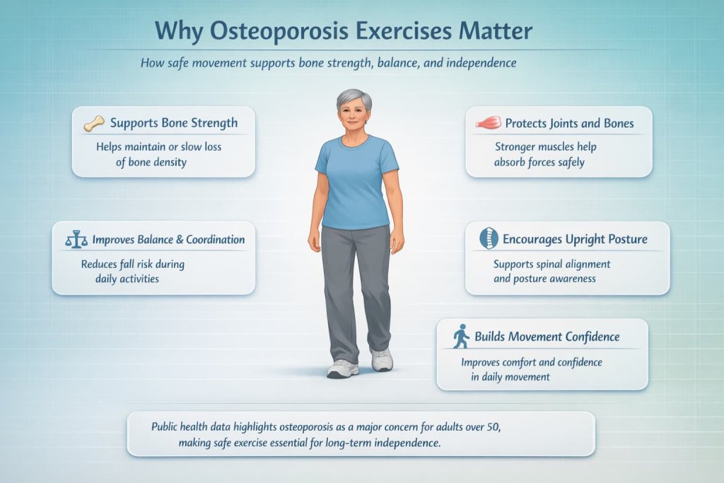 Why Osteoporosis Exercises Matter