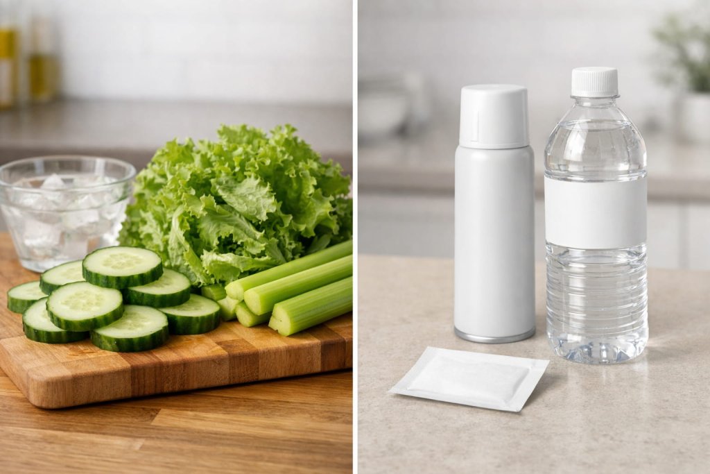 Zero-calorie foods vs zero-calorie products