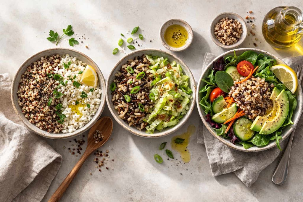 11) “Grain blends” you portion on purpose