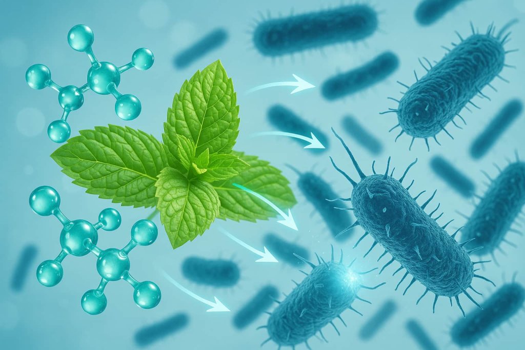 Mint - Antimicrobial and Antibacterial Effects