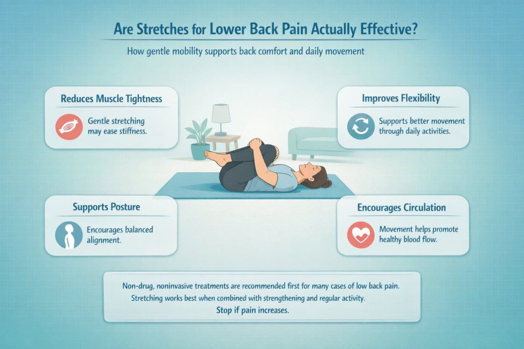 Are Stretches for Lower Back Pain Actually Effective?