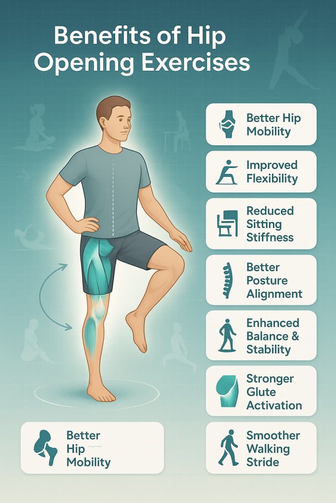 Benefits of Hip Opening Exercises