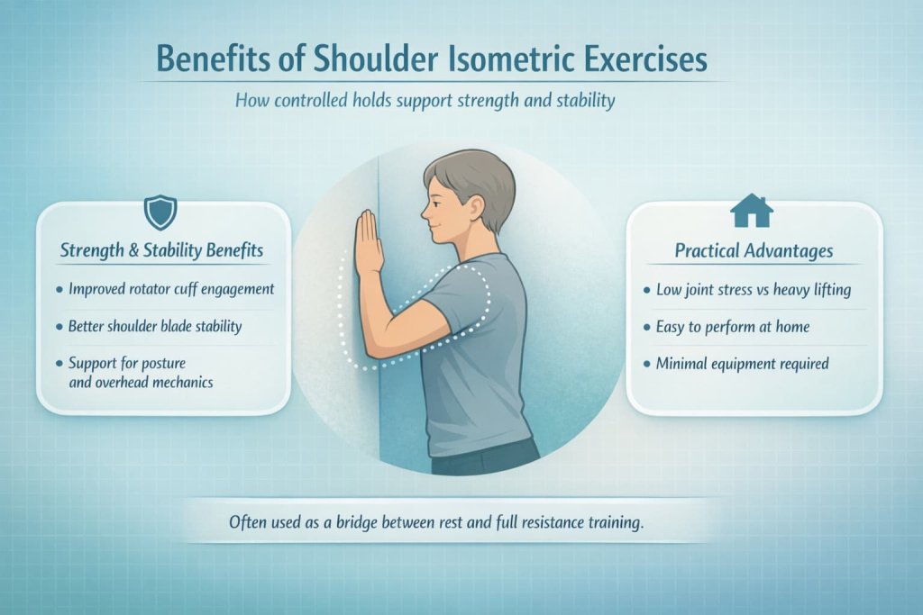 Benefits of Shoulder Isometric Exercises