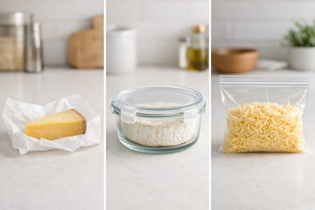 Best wrapping method by cheese type