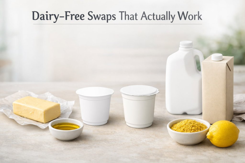 Dairy-free swaps that actually work