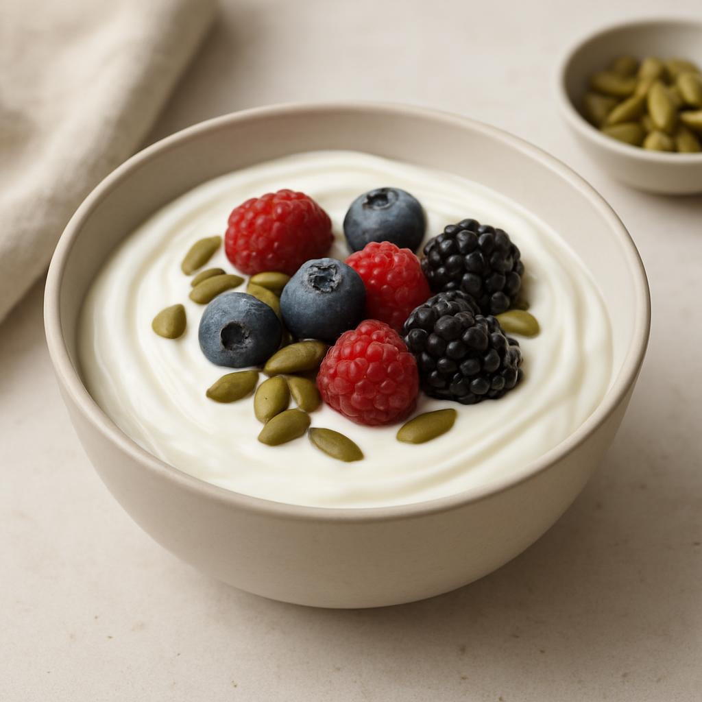 13) Greek yogurt, plain