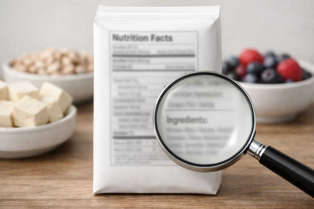 Label-reading checklist for hidden dairy (quick scan)