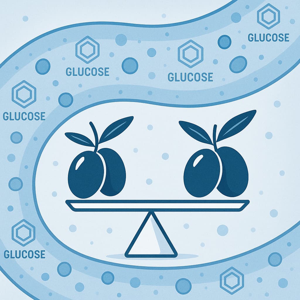 Olives May support healthy blood sugar regulation