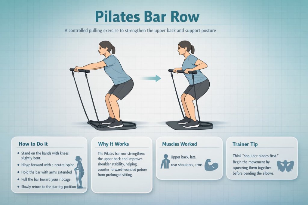 Pilates Bar Row