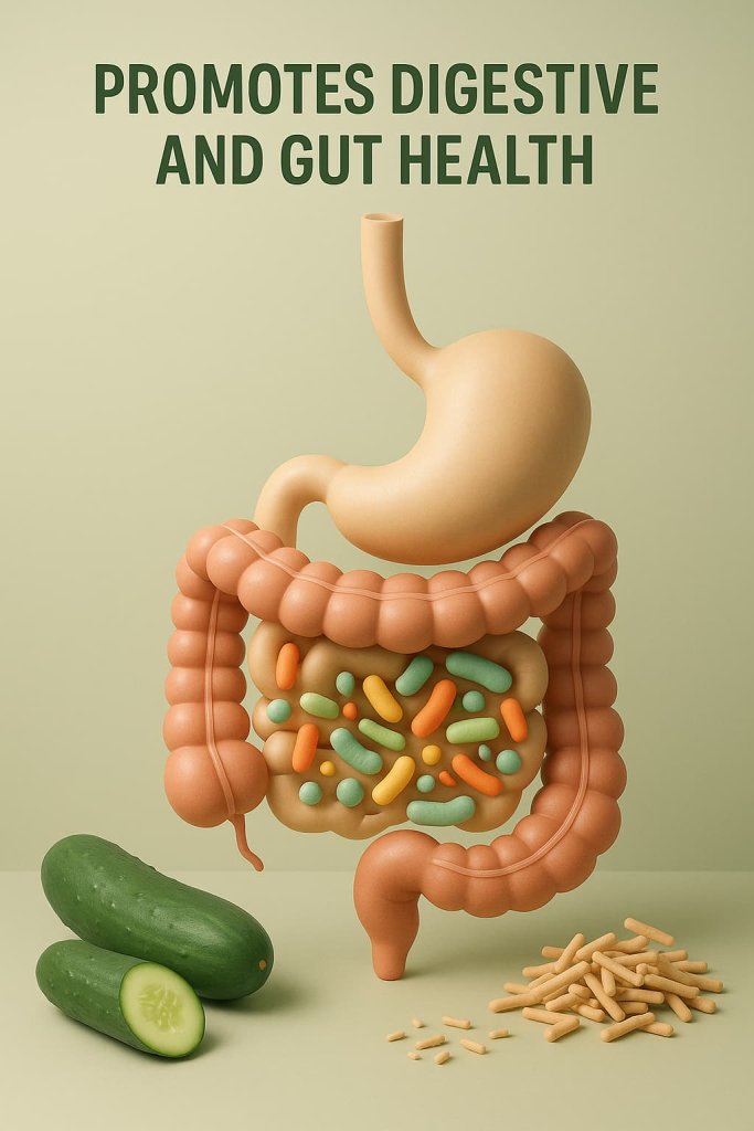 Cucumbers - Promotes Digestive and Gut Health
