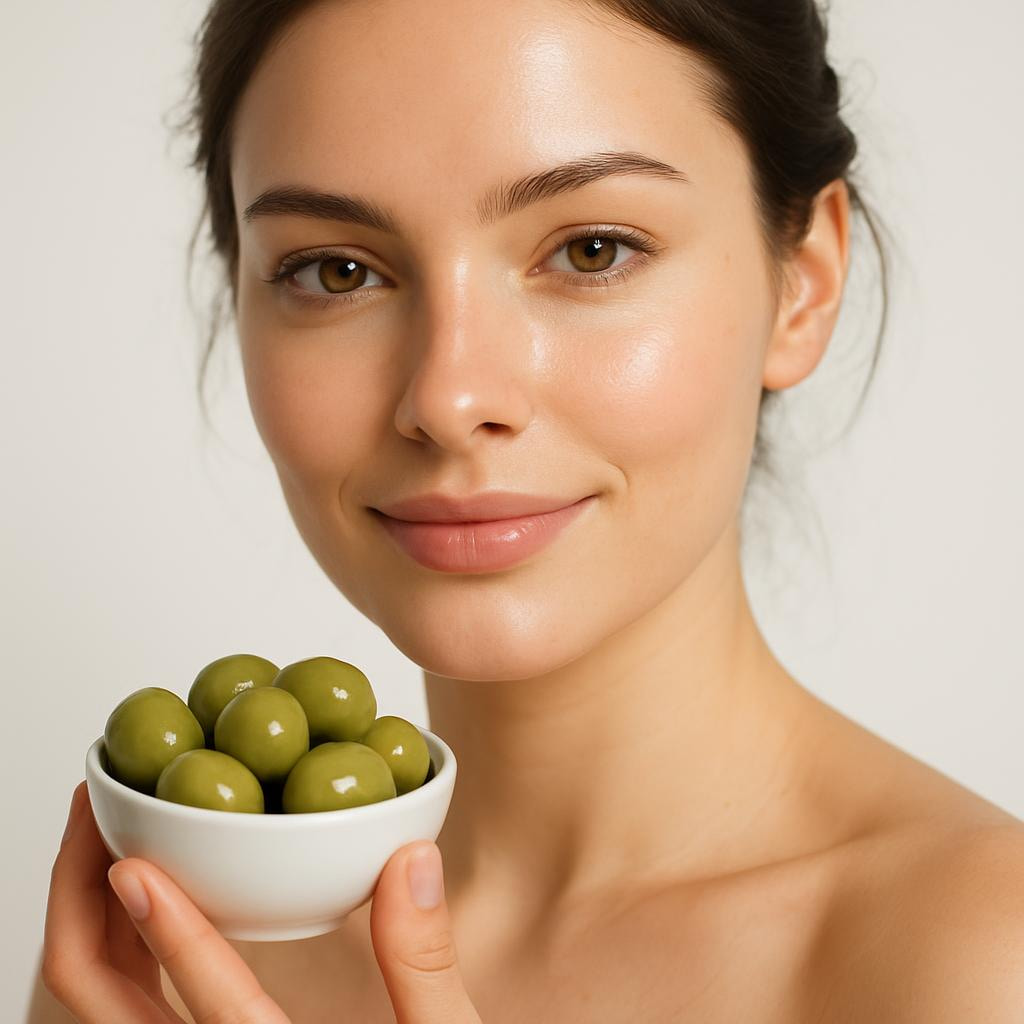 Olives Promotes skin and immune health via vitamin E and other micronutrients