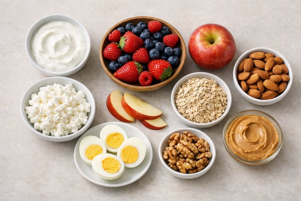 Quick formula for healthy late night snacks