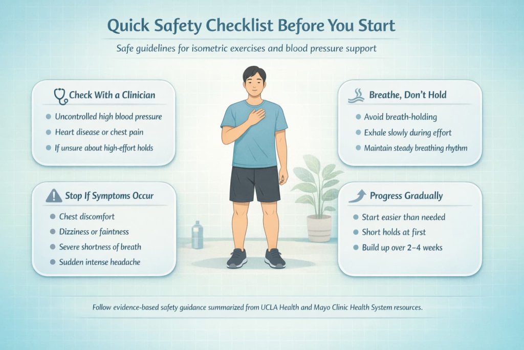 Quick safety checklist before you start