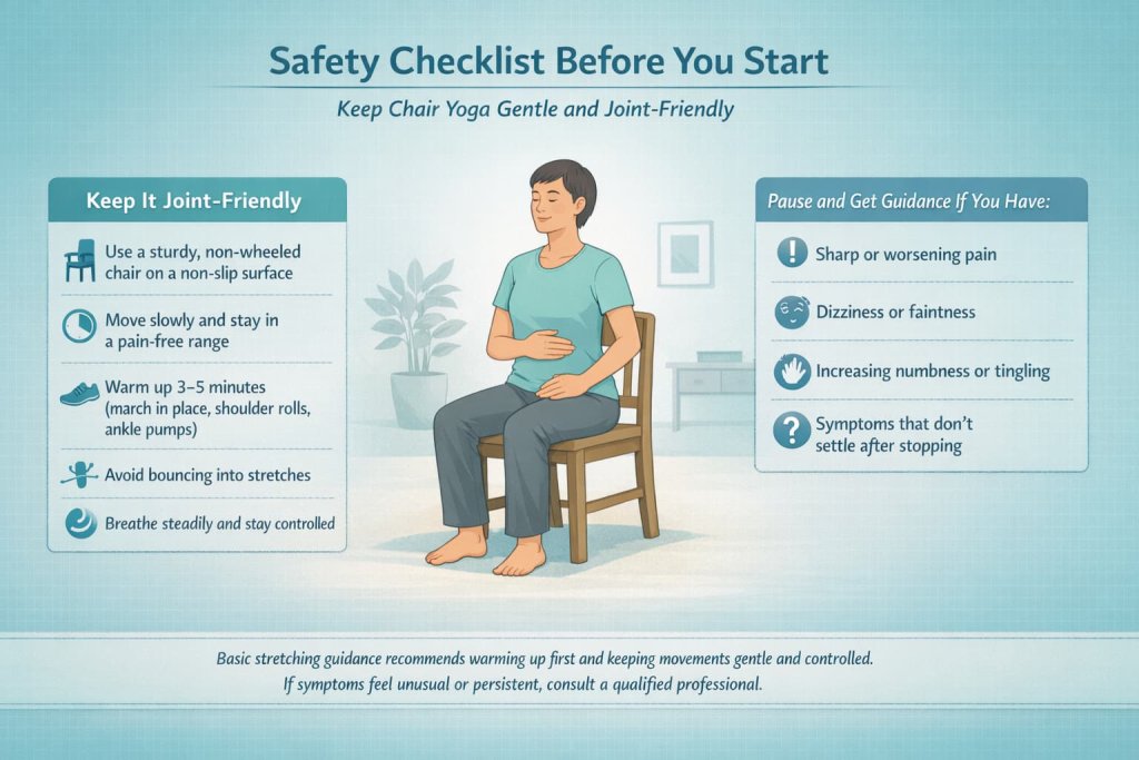 Safety checklist before you start