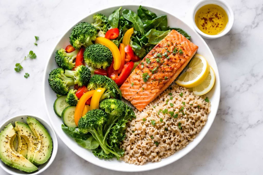 Step 3: Use the easiest fat-loss meal structure (high protein, high fiber)