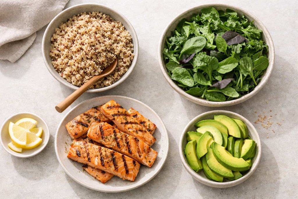 Step 6: Eat in a way that reduces stress triggers (steady, simple, repeatable)