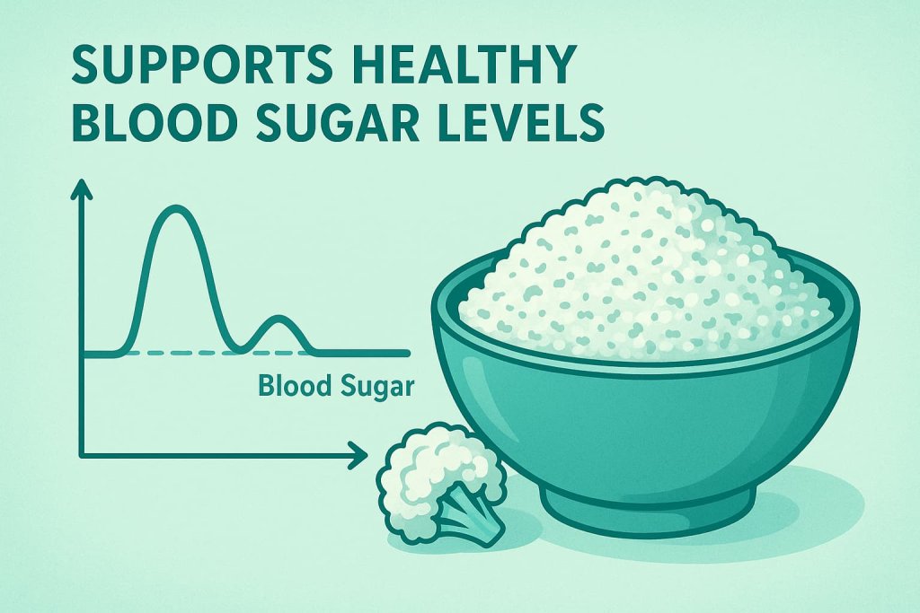Cauliflower - Supports Healthy Blood Sugar Levels
