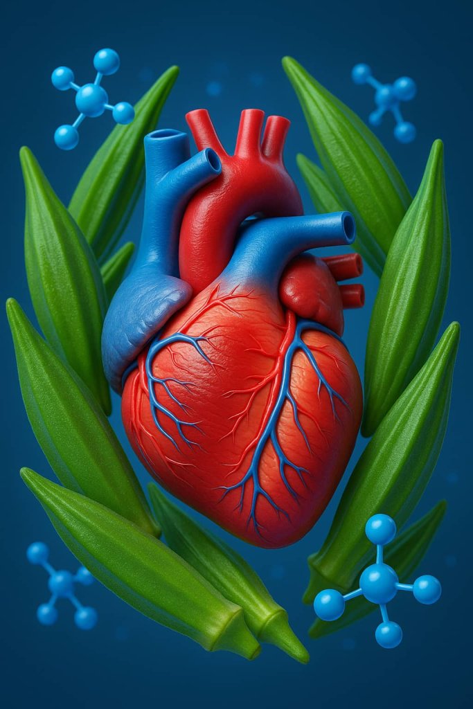 Okra Supports Heart Health